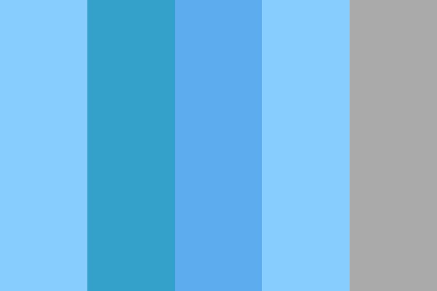 Light Bluish color palette