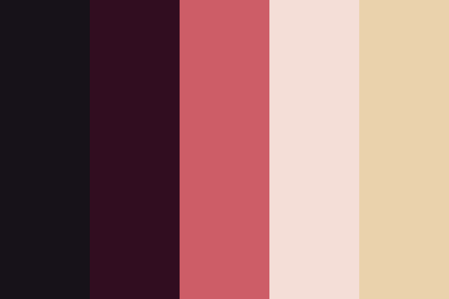 Champagne and foundation color palette