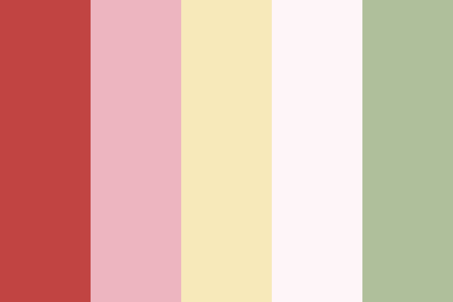 29 Tiki color palette