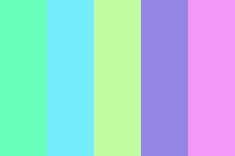 Easter color palette