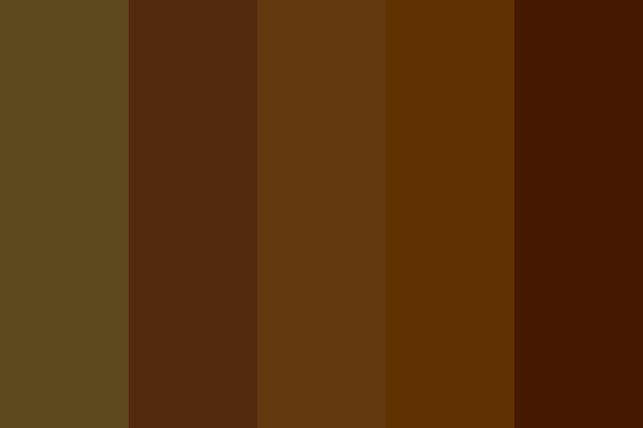 Brown eyes color palette