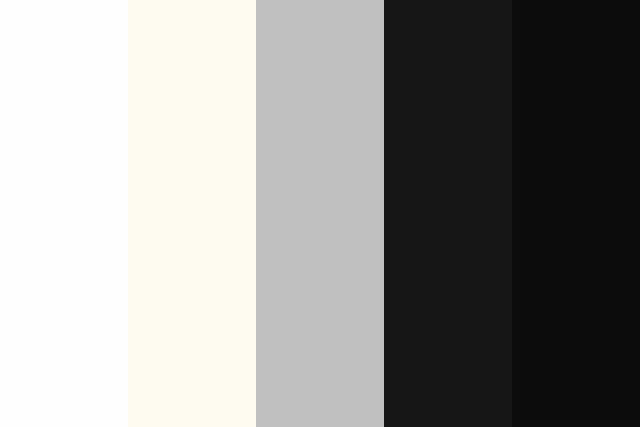 Colors of Ancient Egypt - Black and White color palette
