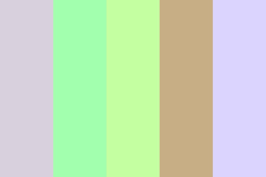 Natural Pastels Color Palette