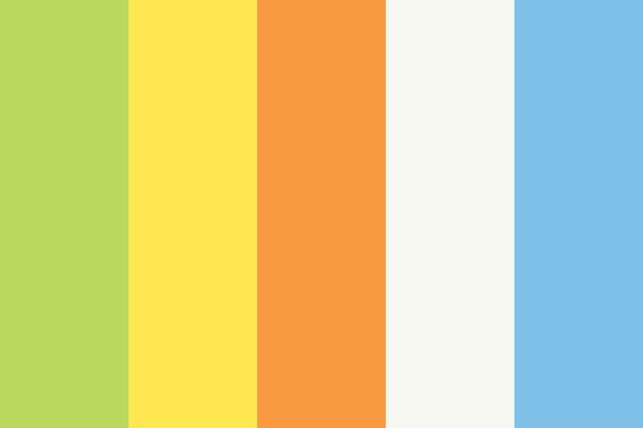 Everyday table cloth color palette