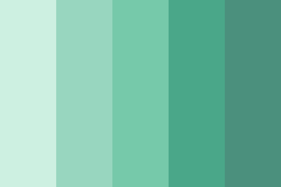 Seafoam Green Color Palette