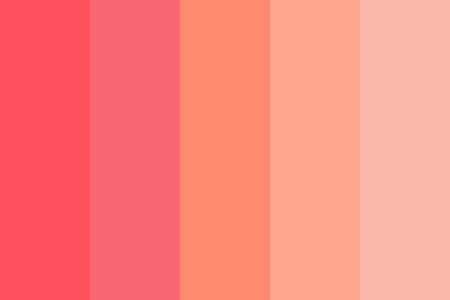 Peachy Aesthetic Color Palette