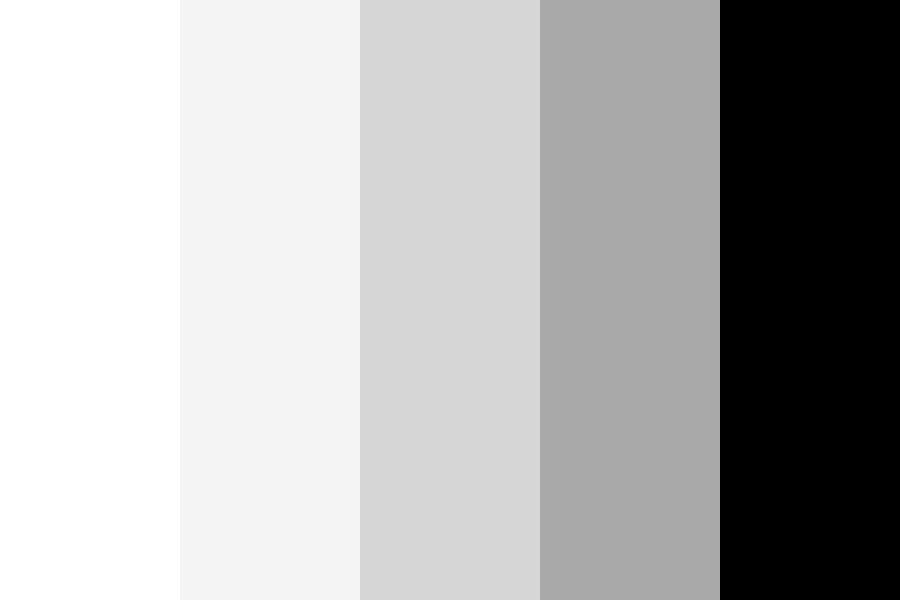 White shade Color Palette