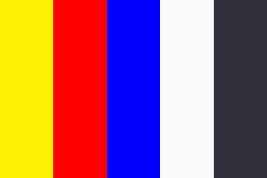 Mondrian palette