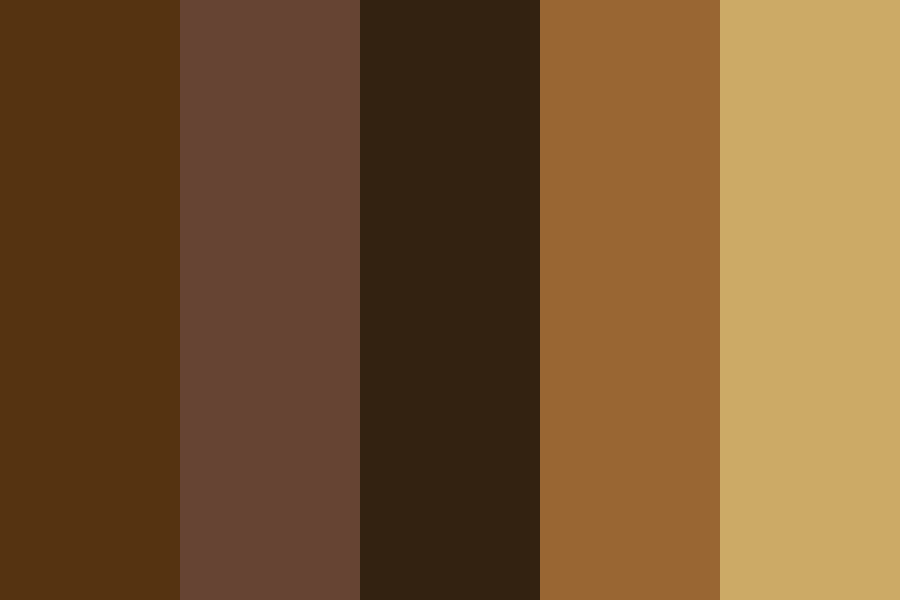 Warm Wood Color Palette 