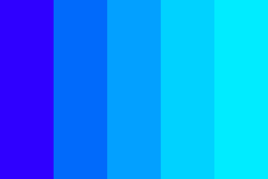 Just blue Color Palette