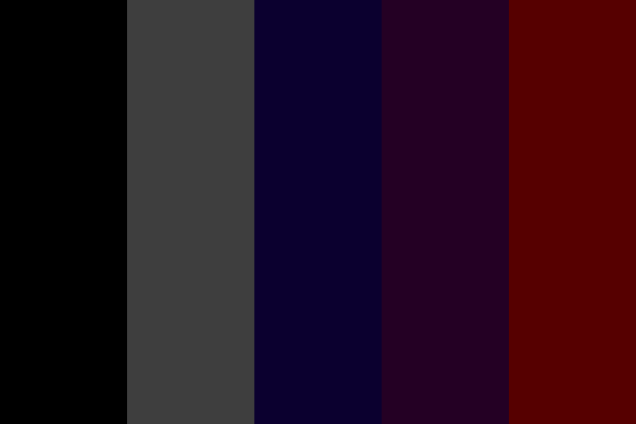 Scorpio Sun Sign Color Palette