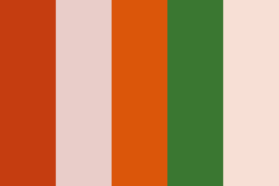 Smol Fox color palette