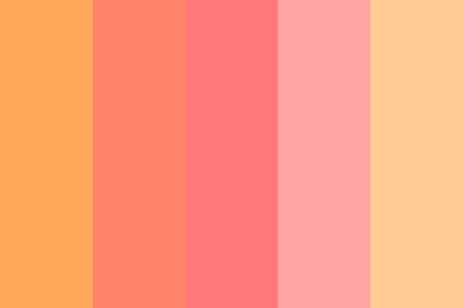 Peachy Palette Color Palette