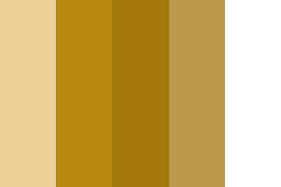 Gold Gradient Color Palette