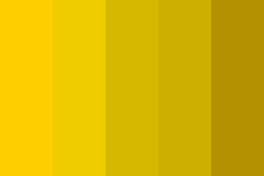 lemon gold Color Palette 