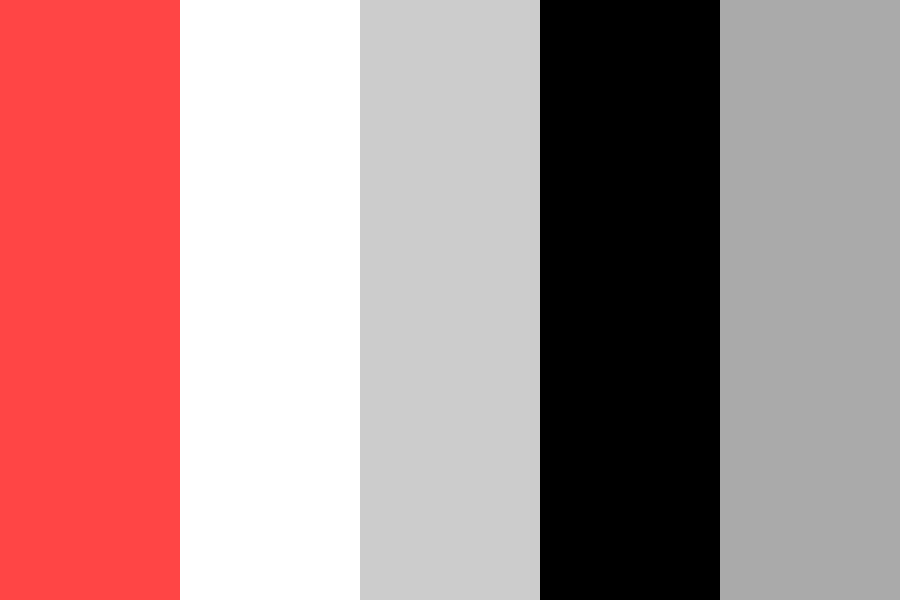 Red Gray Black Color