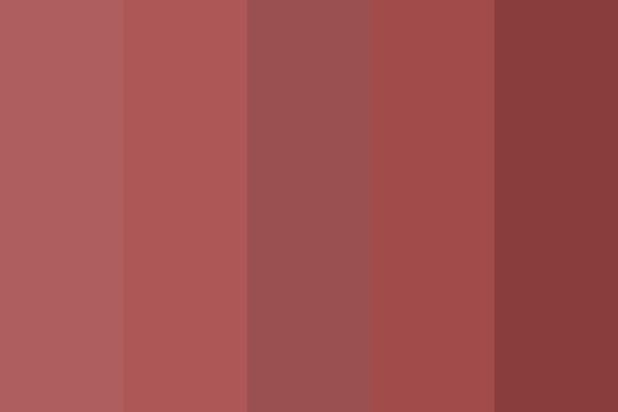 Mauve but in red Color Palette