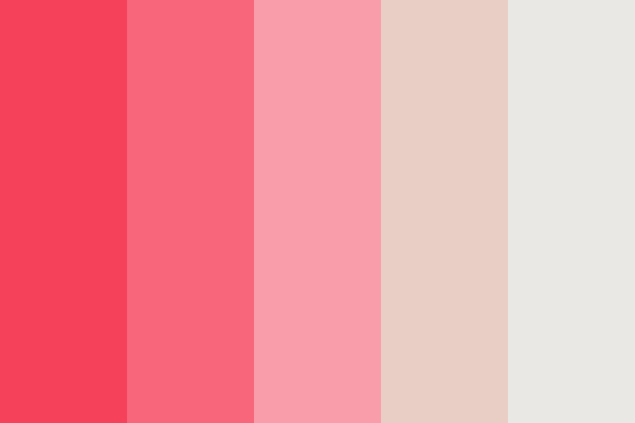 Chanel Spring 2014 Color Palettes  Spring color palette Website color  schemes Red colour palette