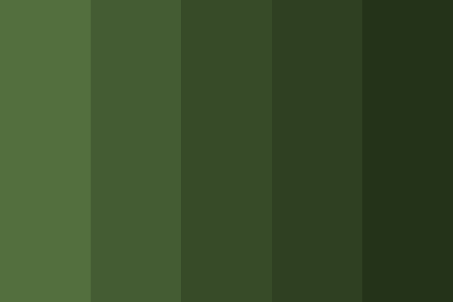 Its a lit forest color palette