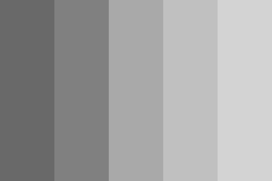 g r a y Color Palette