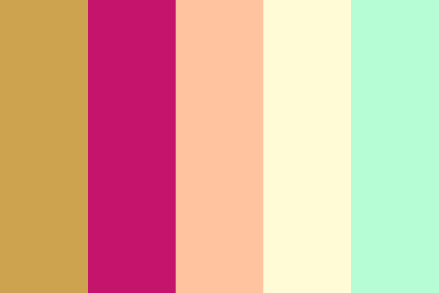 Romantic color palette