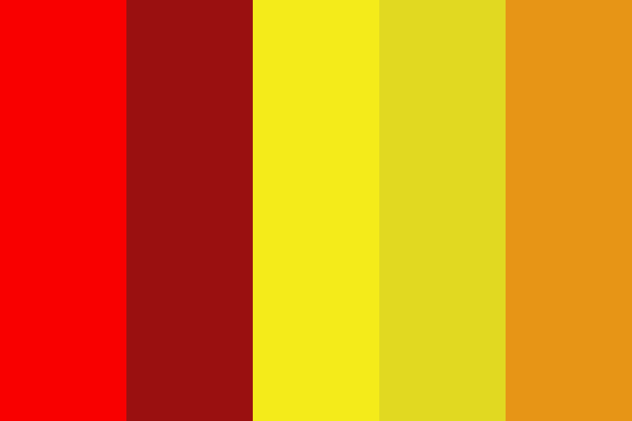 Chinese New Year - Rooster color palette