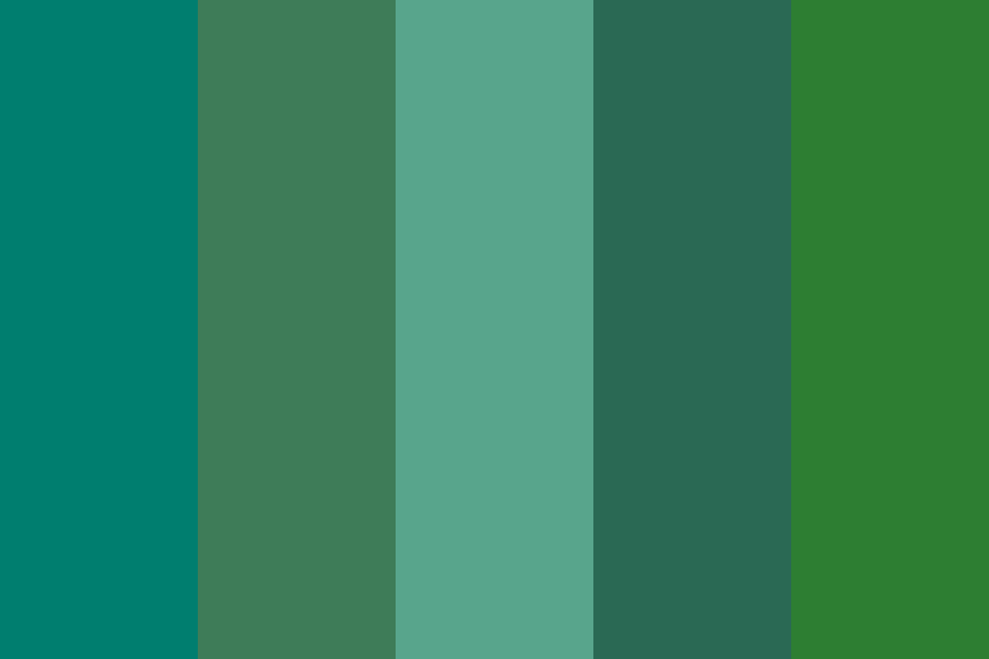 Цвет зеленая бирюза