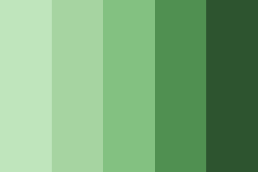 Green Can Be Cool Color Palette