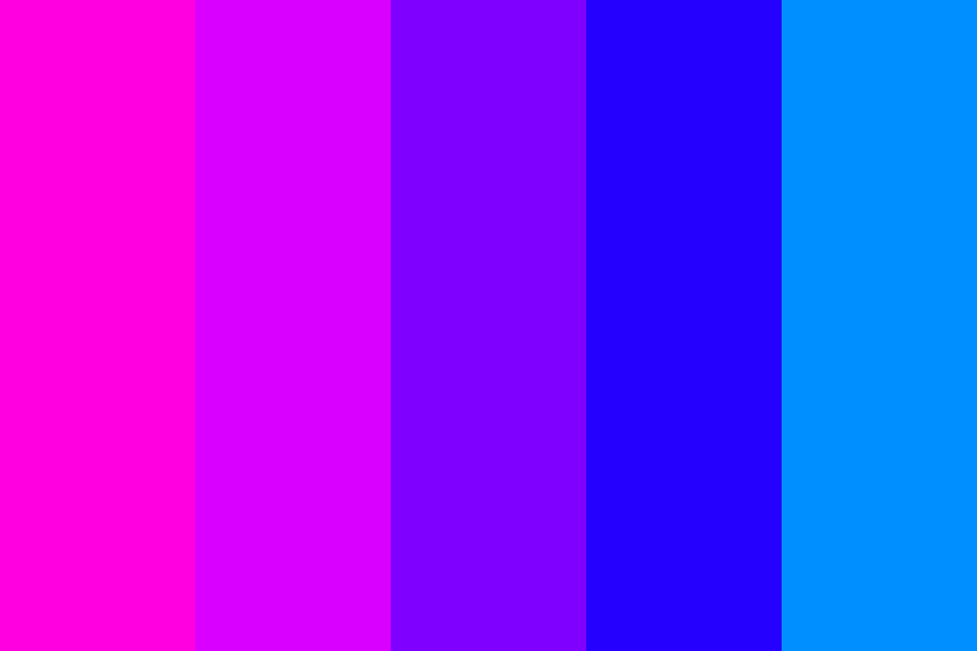 9. "From Pastel to Neon: Different Shades of Pink and Blue Tipped Hair" - wide 6