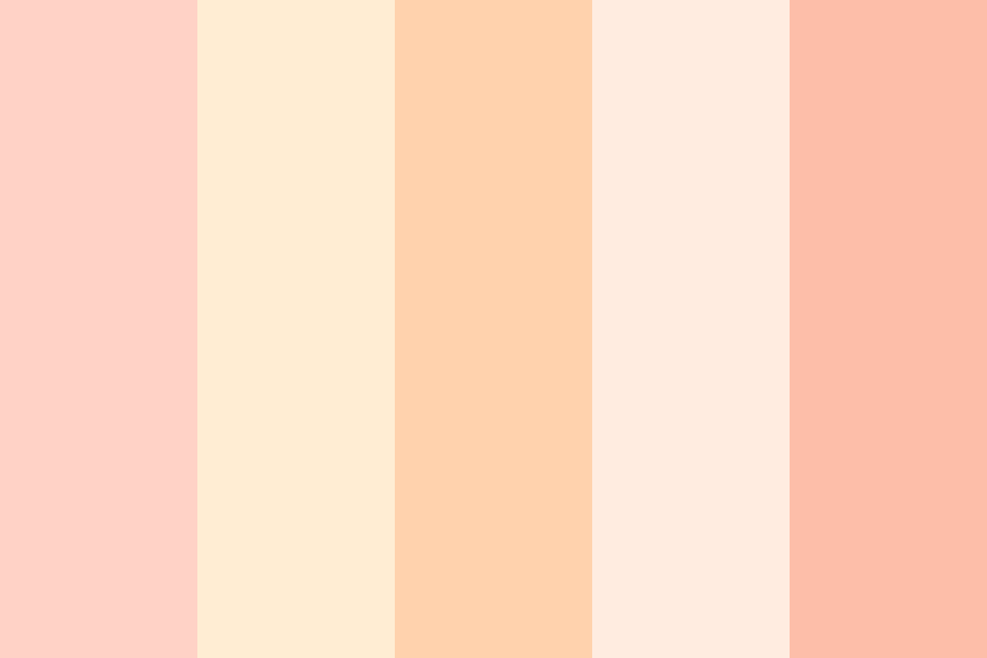 creamy peach Color Palette