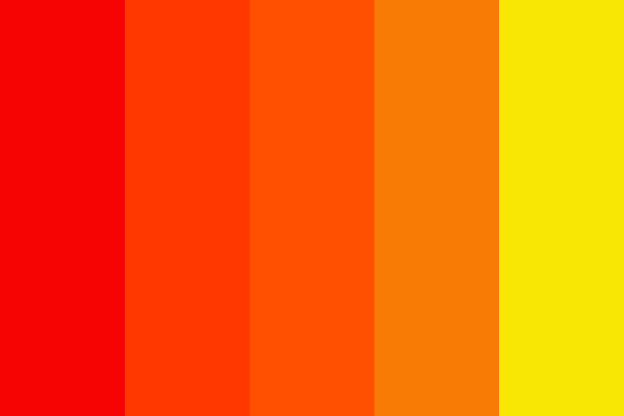 #ff0 color palette