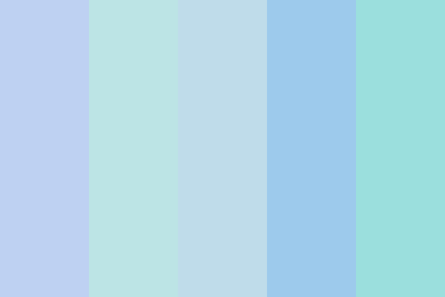Pastel Blue Color Scheme