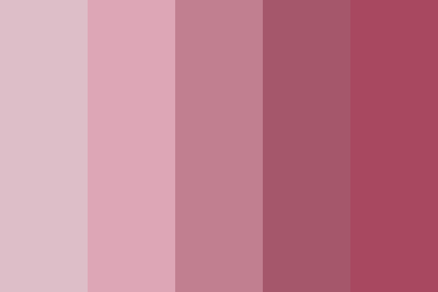 Ruby Rosy Cheeks Color Palette