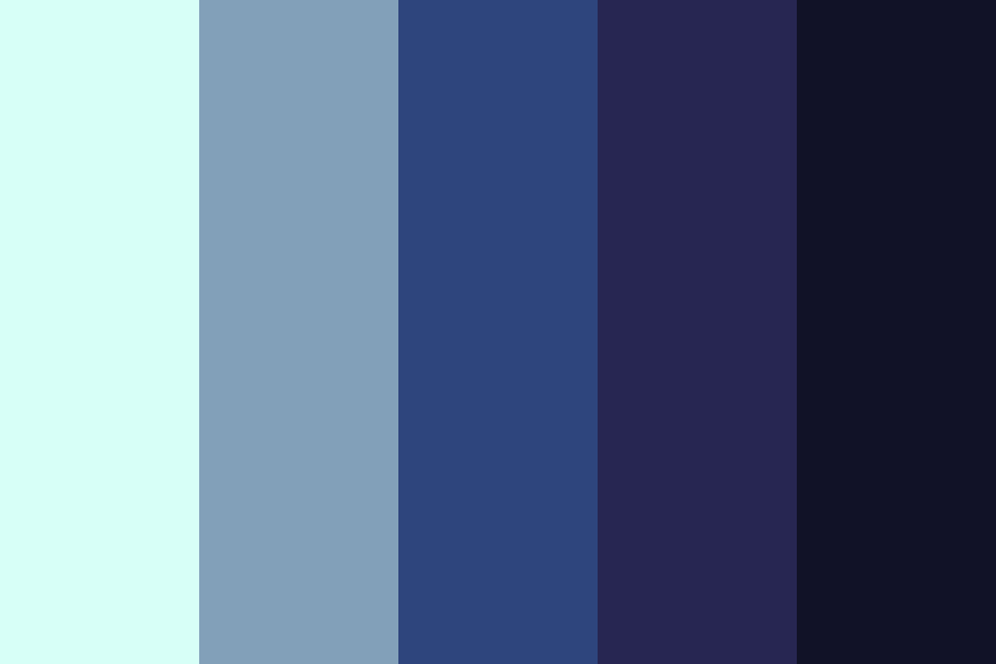 Cold Night Color Palette cold night color palette