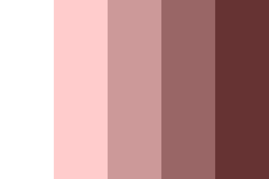 Web-Safe shades of Pink color palette