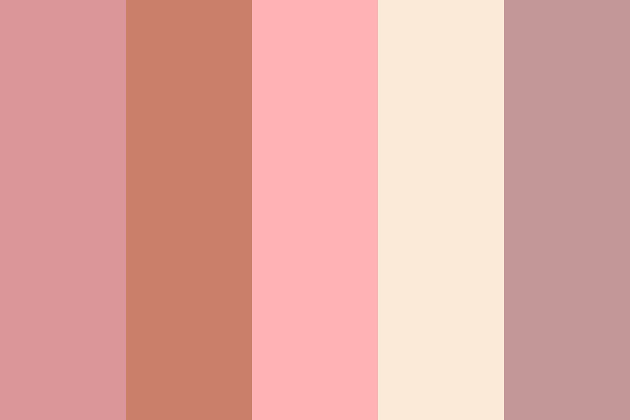 aesthetic cafe Color Palette