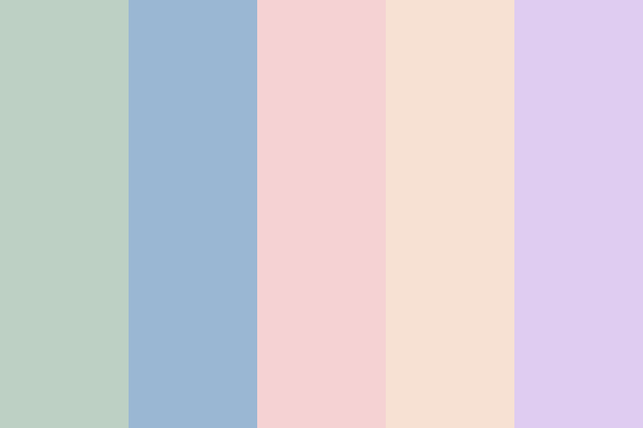 muted pastel Color Palette