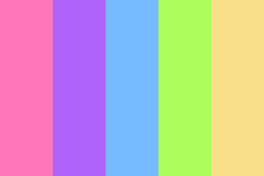 cartoon network game Color Palette