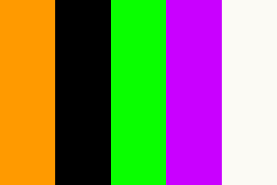 Halloween Color Palette