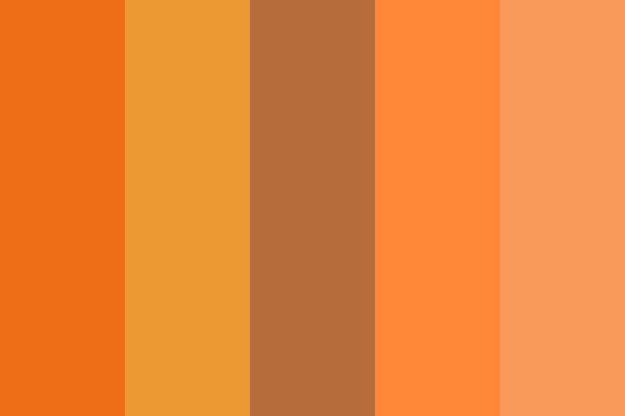 Burnt Orange Color Palette