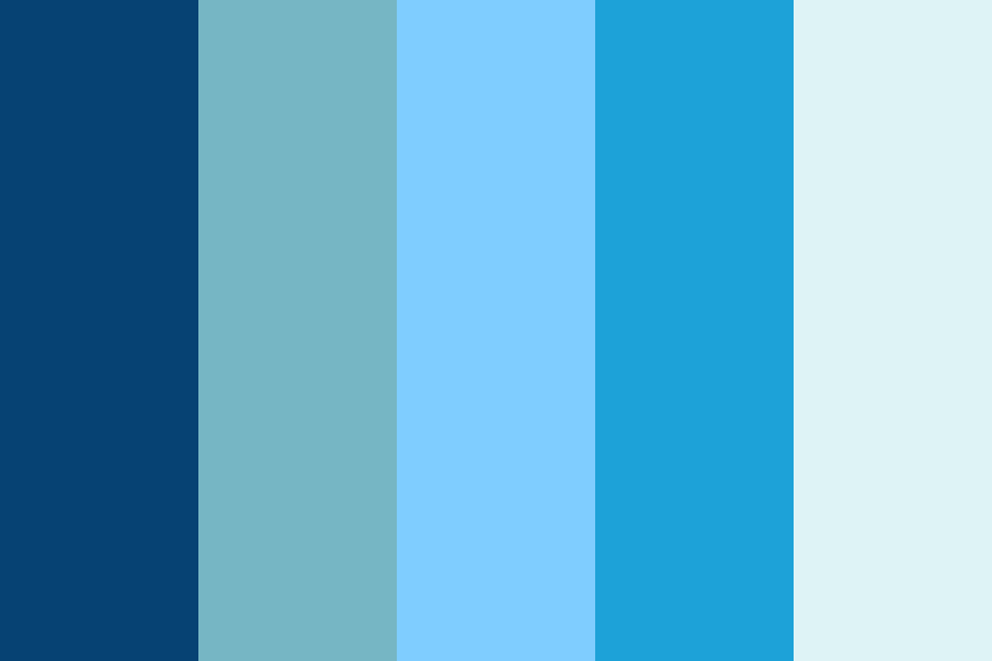 Ocean color palette