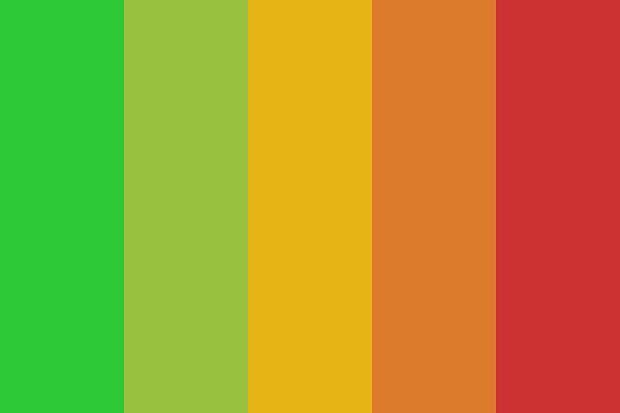 Traffic Light color palette