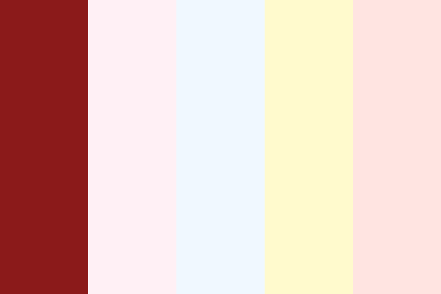 Ruby Accent color palette