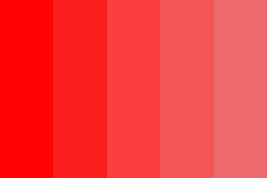 Rose Red Color Palette
