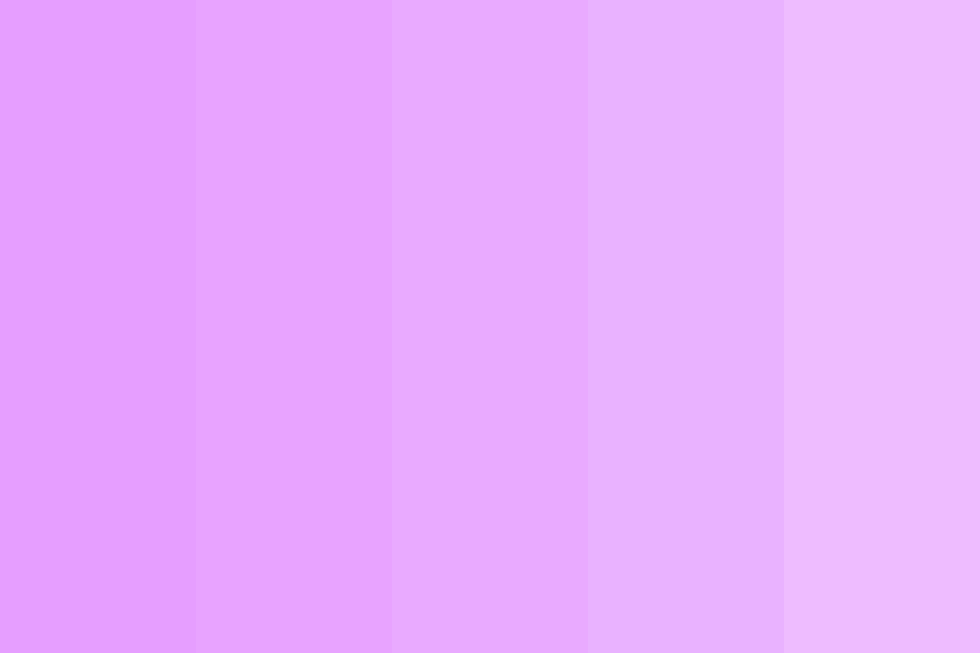 Lavender Color Chart