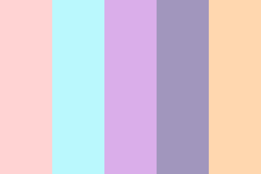 My Favorite Aesthetic Colors Color Palette