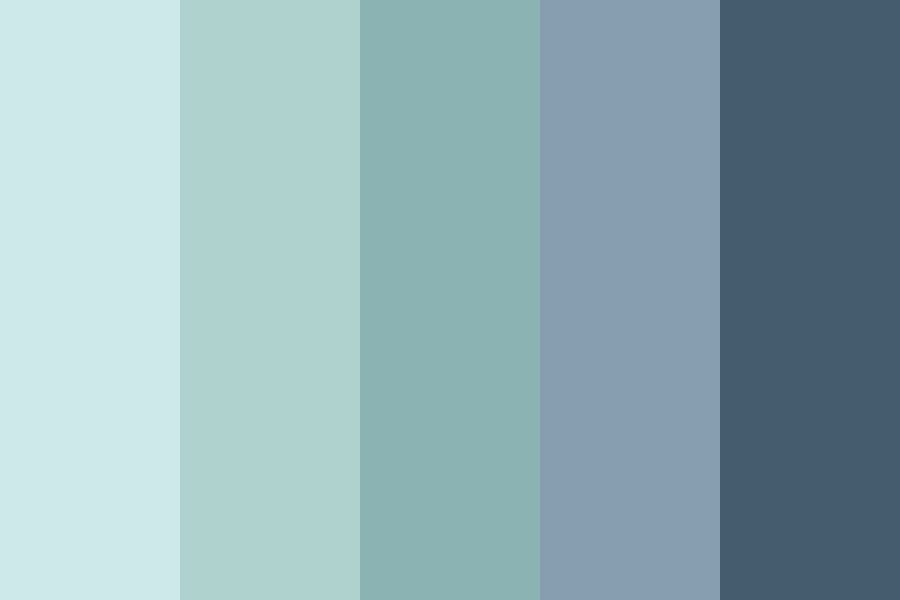 faded blue Color Palette