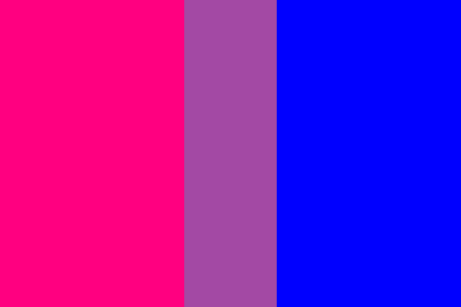 Bisexual Flag color palette