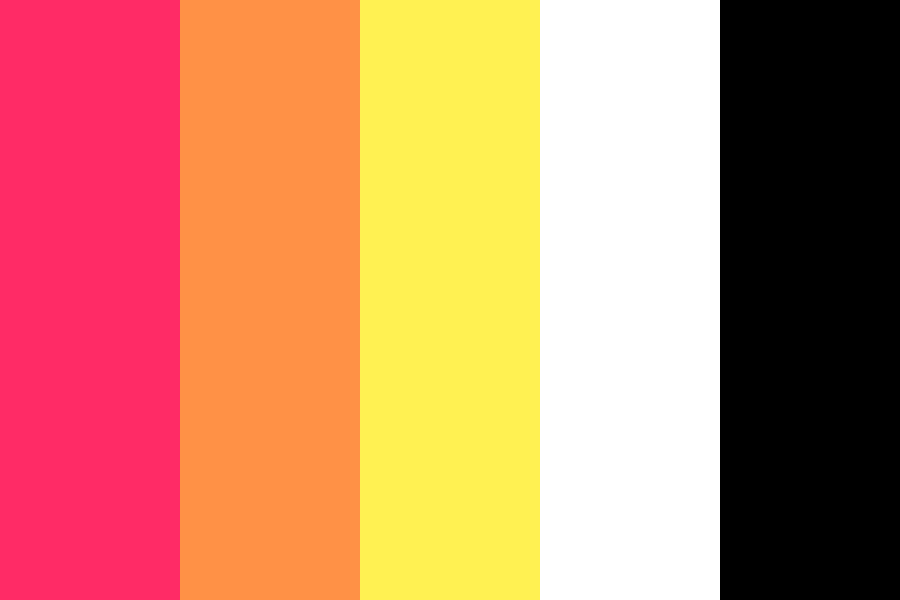 Lithromantic Flag color palette