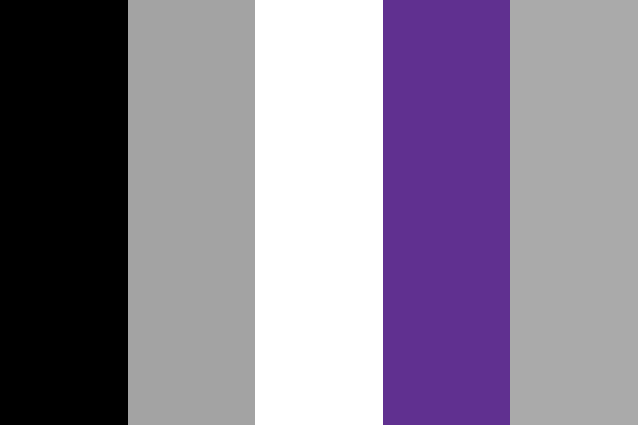 Acey pride color palette